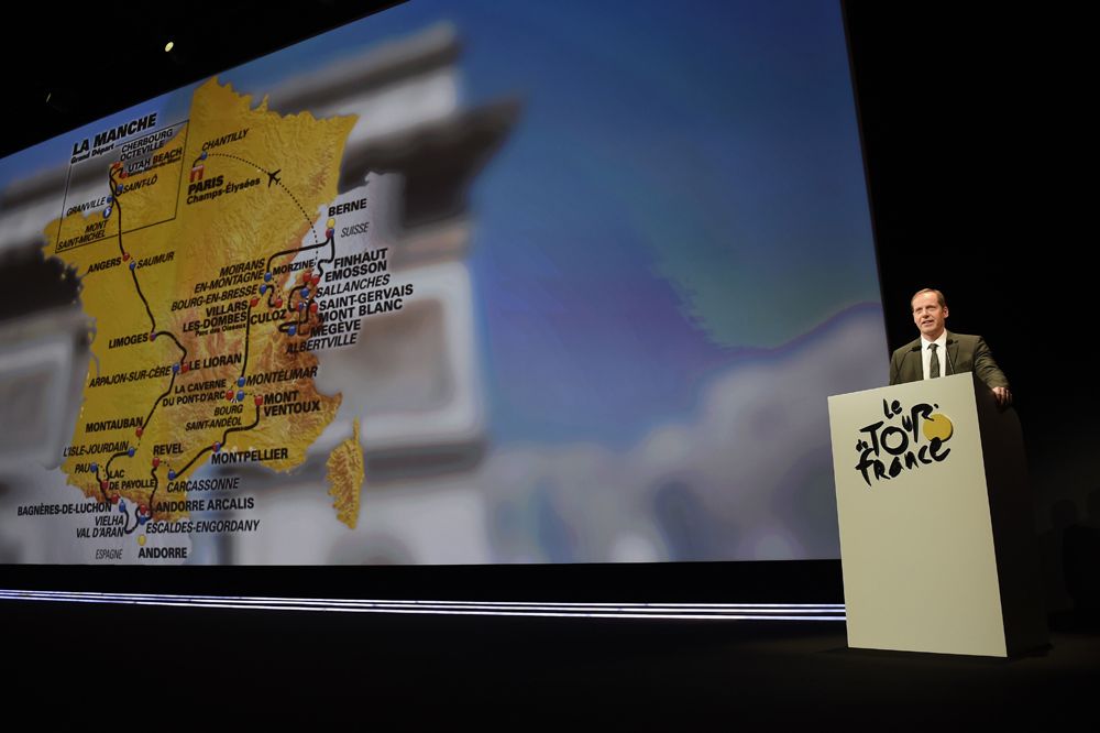 The Palais des Congres hosted the 2016 Tour de France presentation