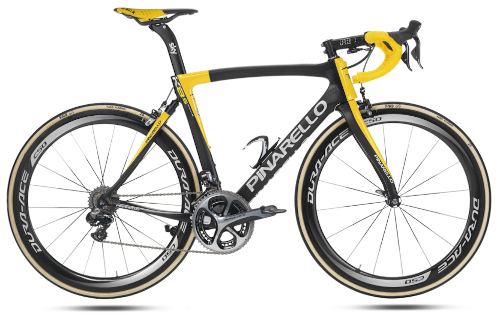 Your chance to own a replica of Chris Froome's rhino Pinarello Dogma F8 ...