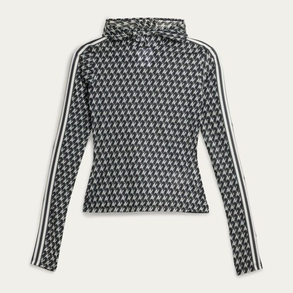 Adidas by Avavav Mesh Allover Print Top