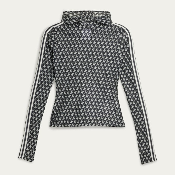 Adidas by Avavav Mesh Allover Print Top