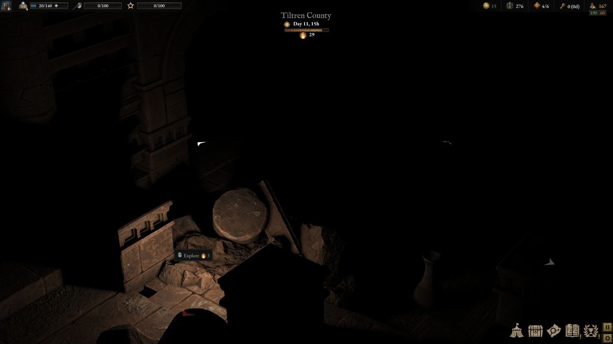 Wartales Tiltren tomb puzzle