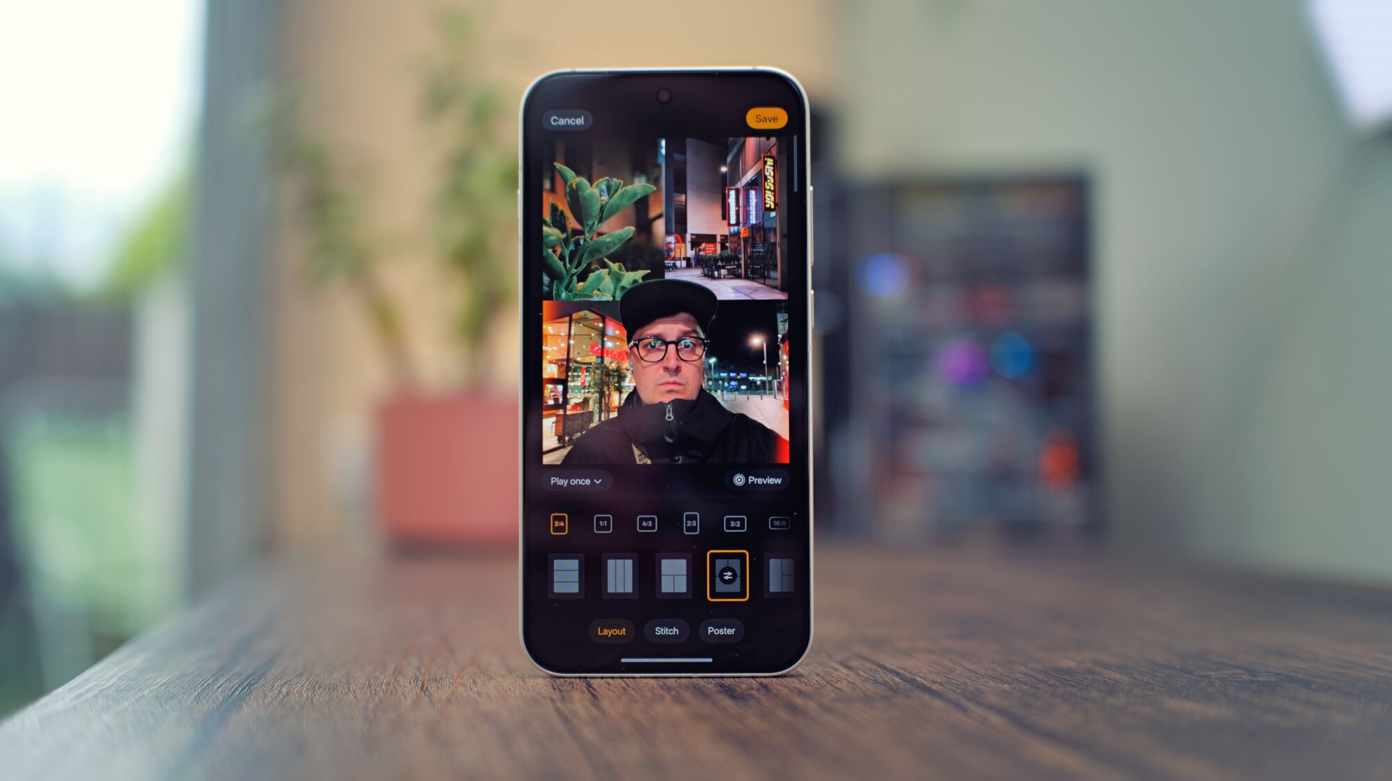 Oppo Reno 16 Pro smartphone in silver