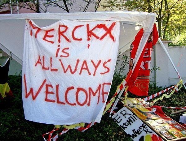 Organisers had a clear message for Eddy Merckx, that he wasn't welcome,