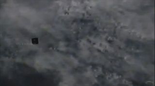 The small Meshbed cubesat built by Analytical Space Inc. separates from its Indian Space Research Organisation PSLV rocket after a successful launch on Nov. 27, 2019.
