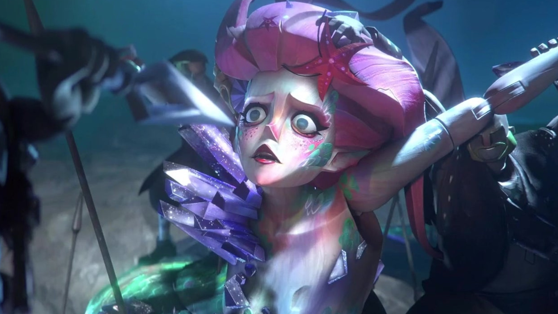 A screenshot of the upcoming PS5 game, Sea of Remnants.