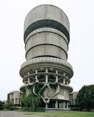The Balneological Hospital Water Tower in Druskininkai, Lithuania