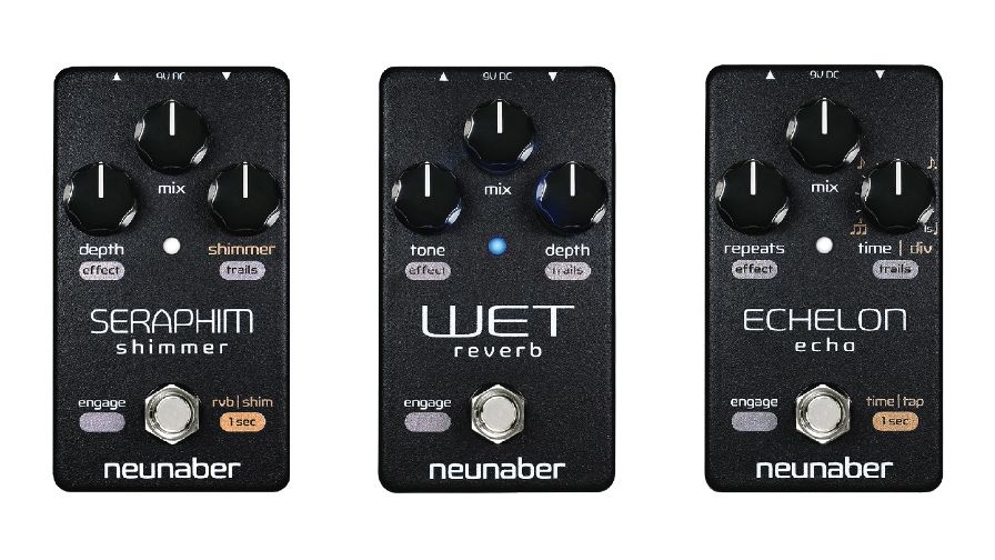 Neunaber has updated its Wet Reverb, Seraphim Shimmer and Echelon Echo pedals