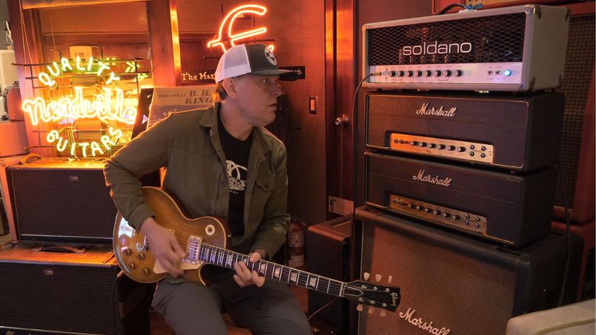 Joe Bonamassa playing Gary Moore's Soldano SLO-100 amp