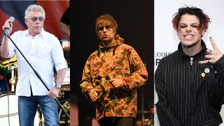 Roger Daltrey, Liam Gallagher and Yungblud