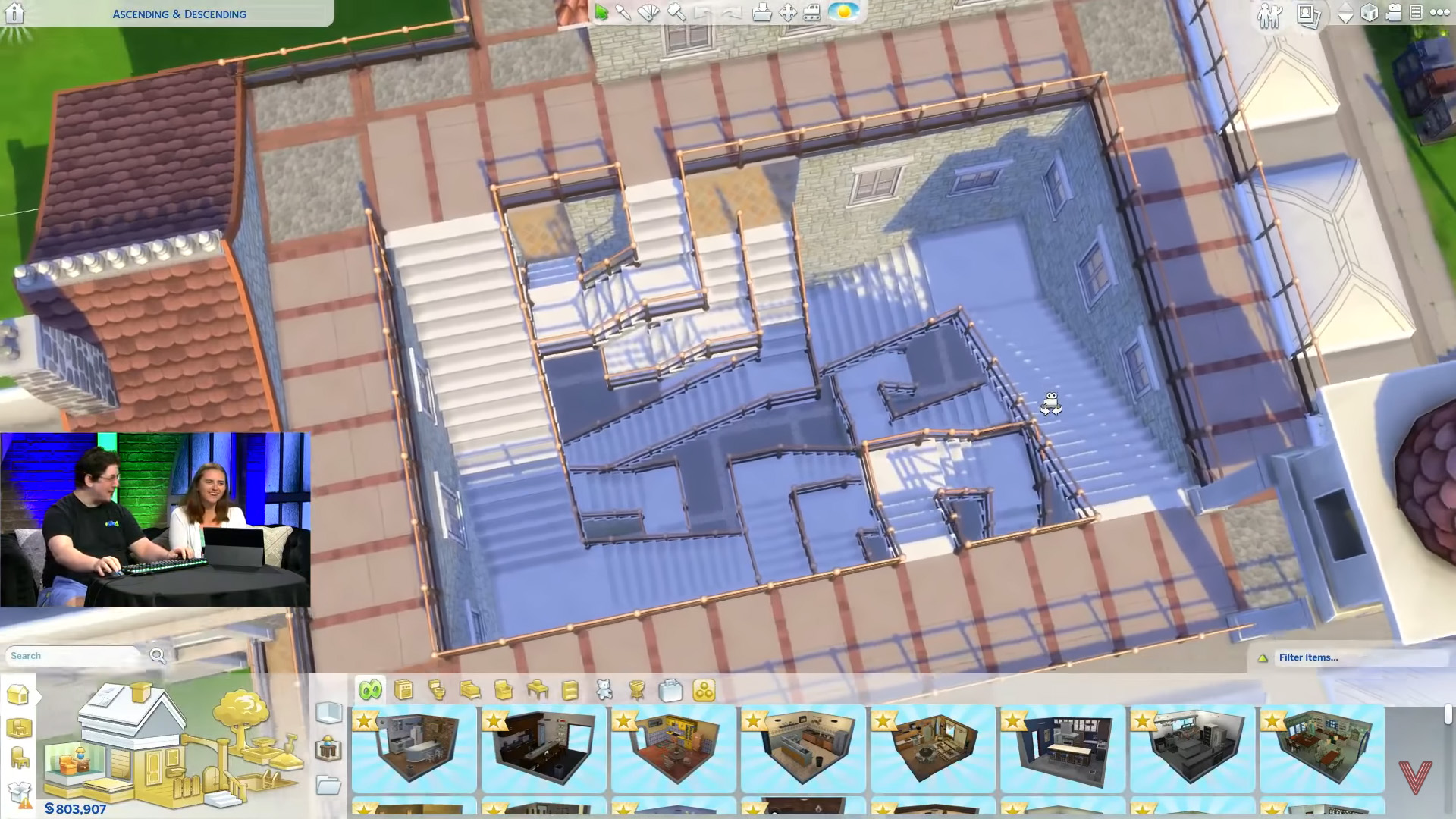 You can finally customize staircases in The Sims 4