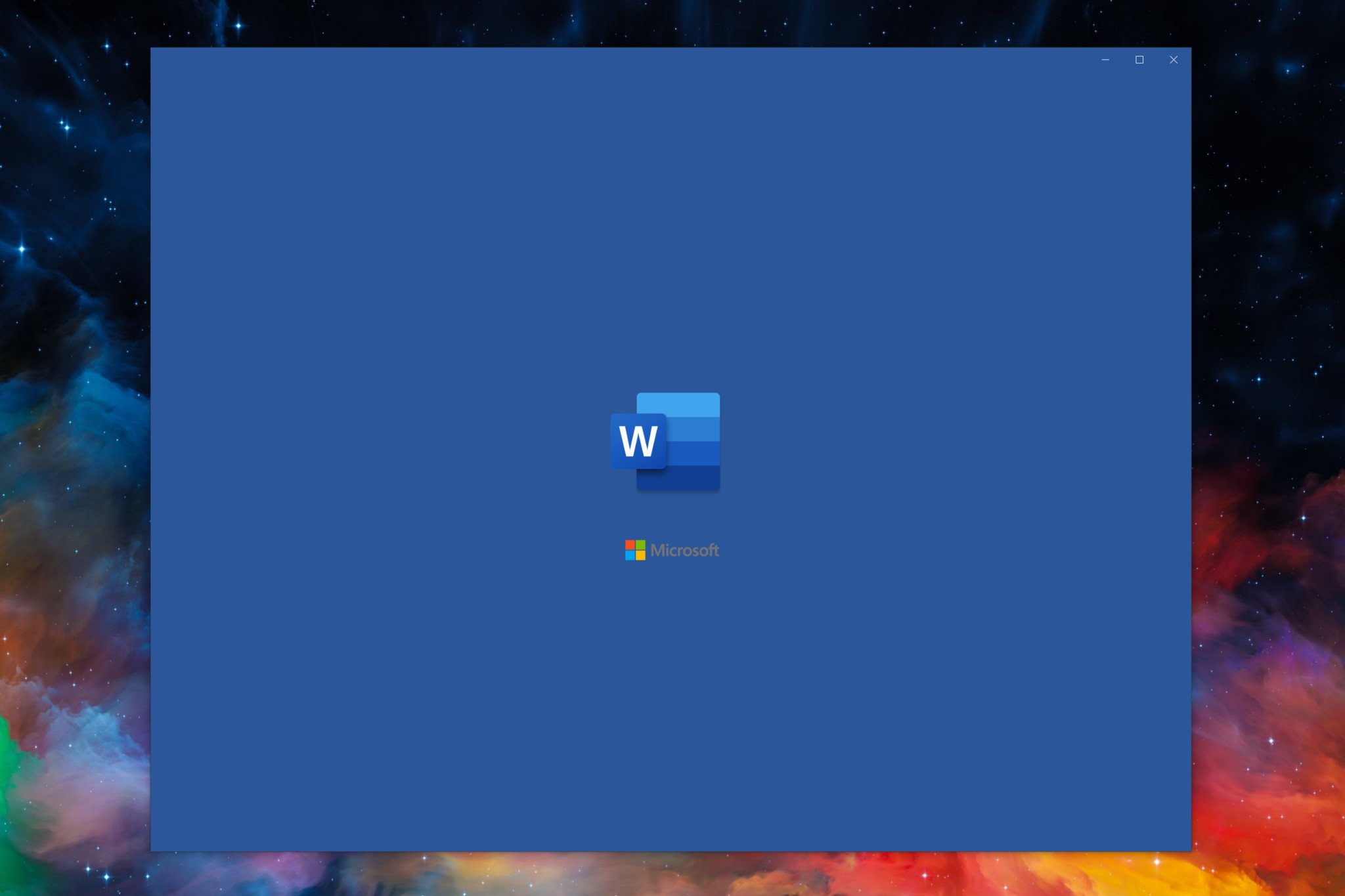 Core window. Платформа виндовс.