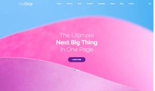The 10 best HTML5 template designs: XeOne