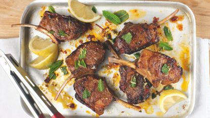 lamb chops harissa