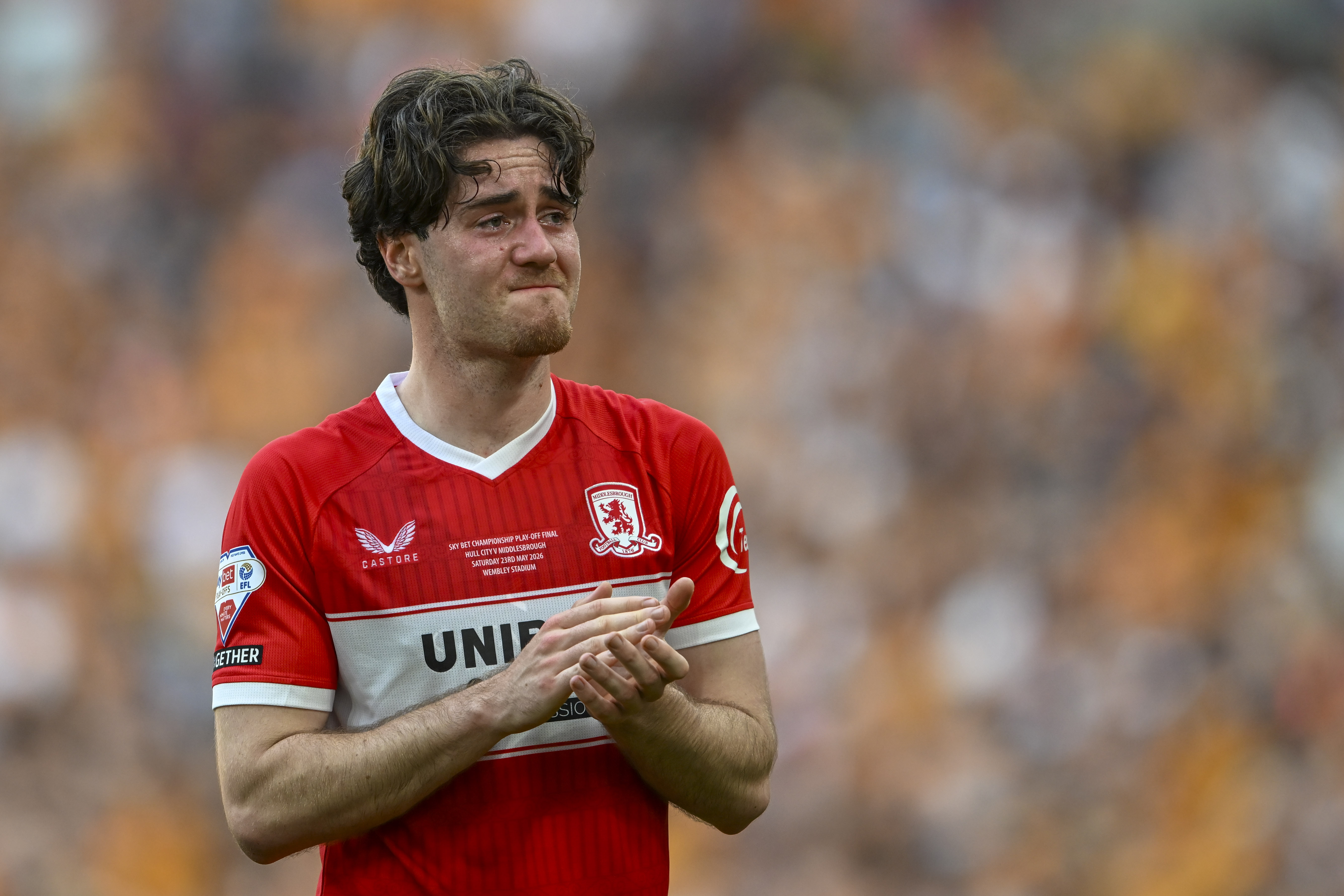 Hayden Hackney following Boro's play-off final defeat