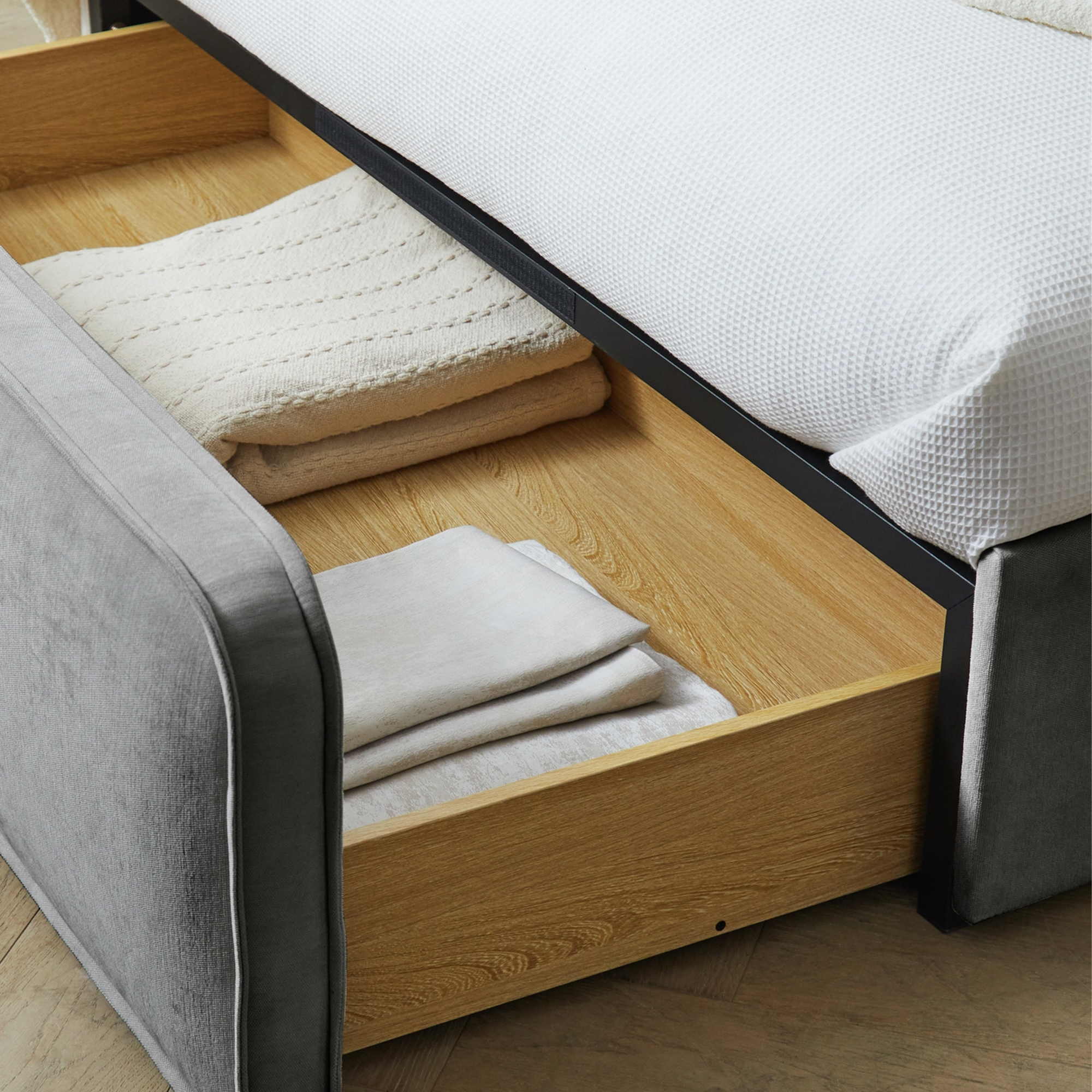 Habitat Ruxley Double Drawer Storage Bed Frame