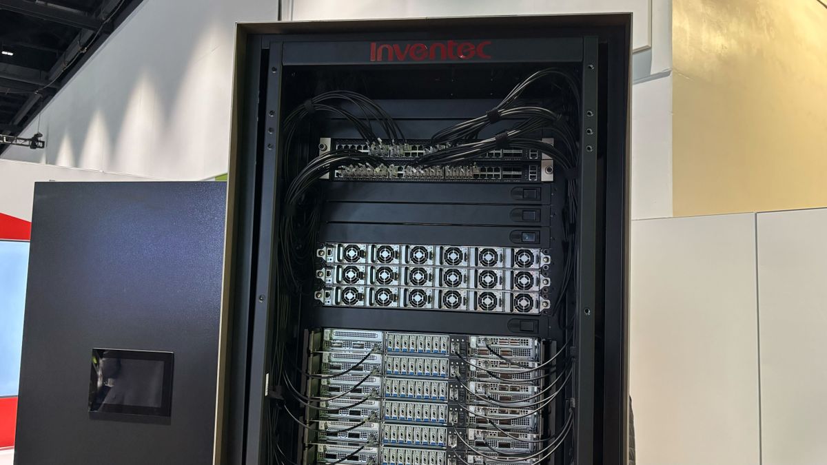 Nvidia Blackwell Ultra B300 racks and servers