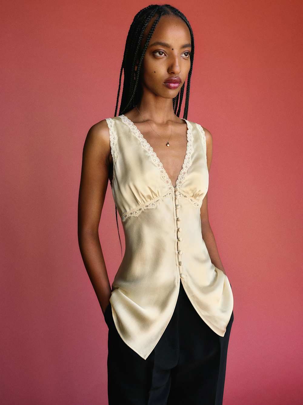 Addie Silk Top