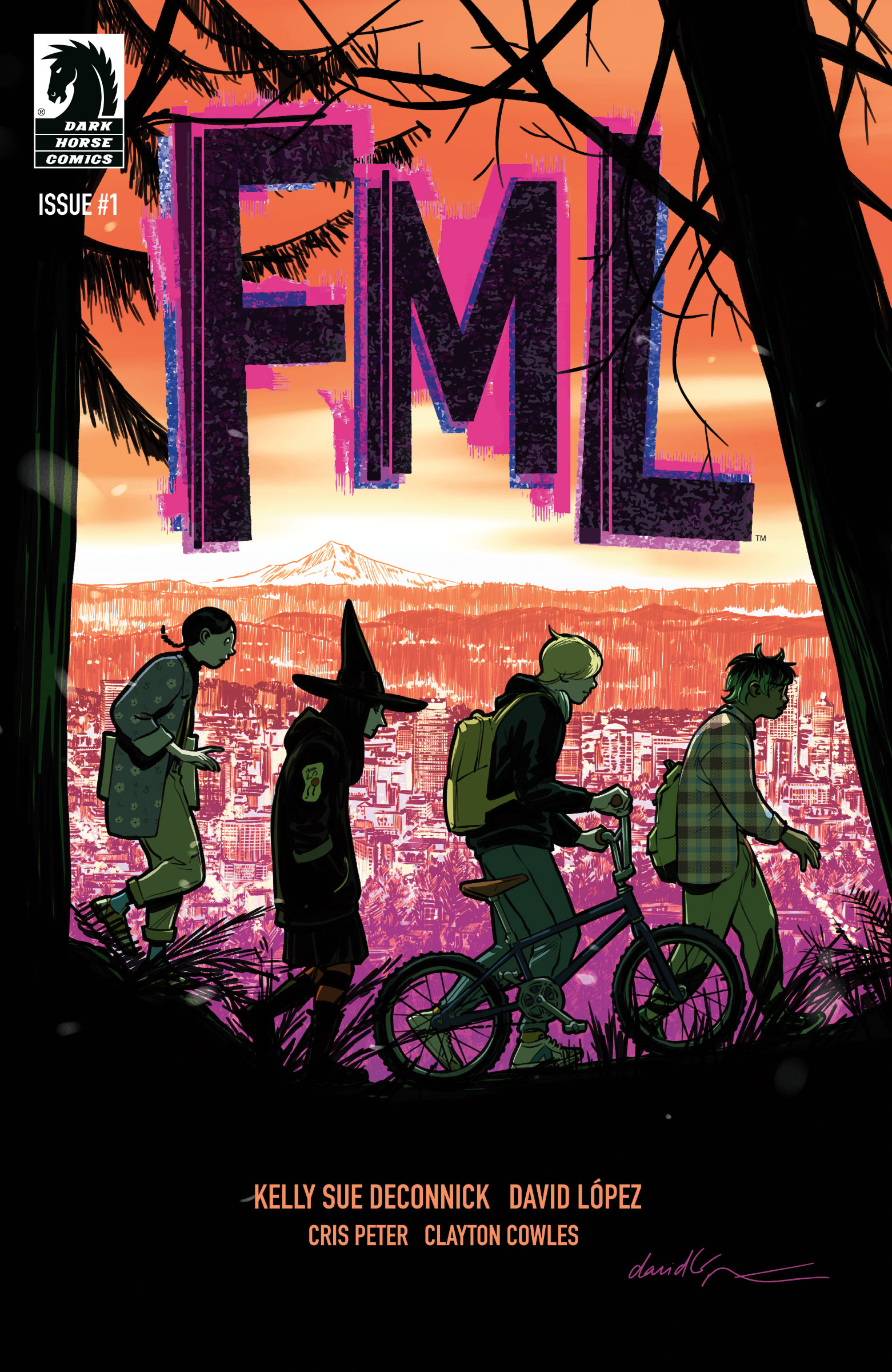 Captain Marvel writer Kelly Sue DeConnick returns with FML, a goth-tinged coming of age tale for fans of Stranger Things and Buffy