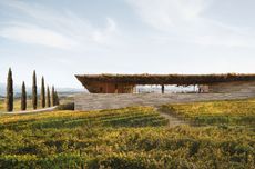 Render for new Poggio Antico winery