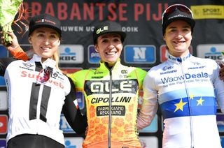 The Brabantse Pijl Dames Gooik podium