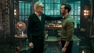 Bill Nighy and Sam Caflin in Harlan Coben's Lazarus