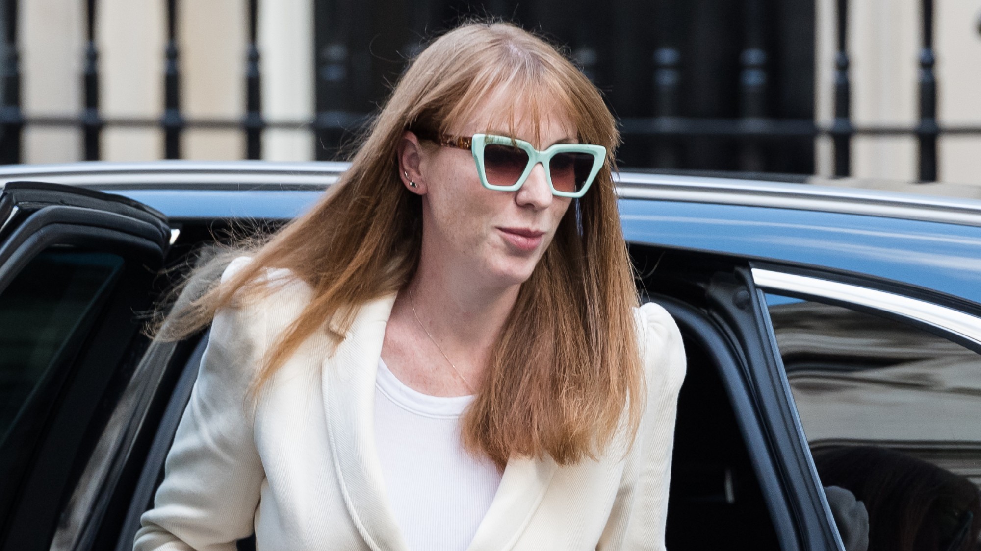 Angela Rayner arrives in Downing Street at the start of September