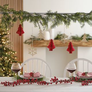 Christmas tablescape by Ginger Ray