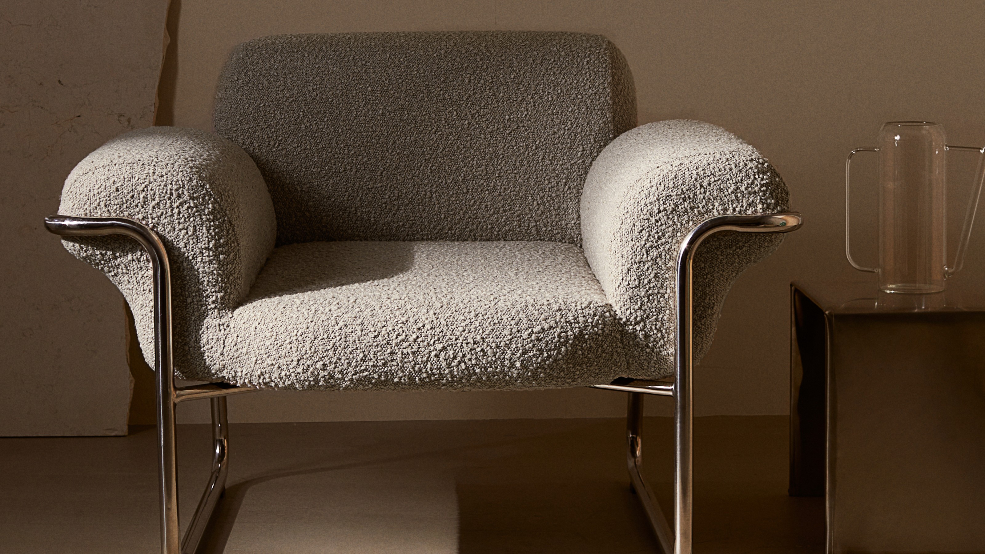 H&amp;M HOME Lounge Chair in a minimalist living room