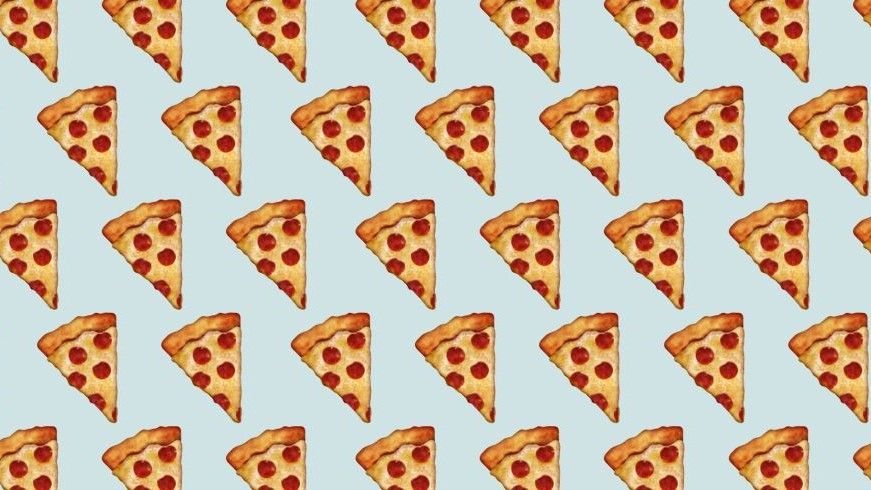 Pizza slices