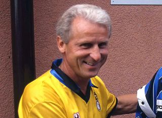 Inter manager Giovanni Trapattoni during the 1989/90 season