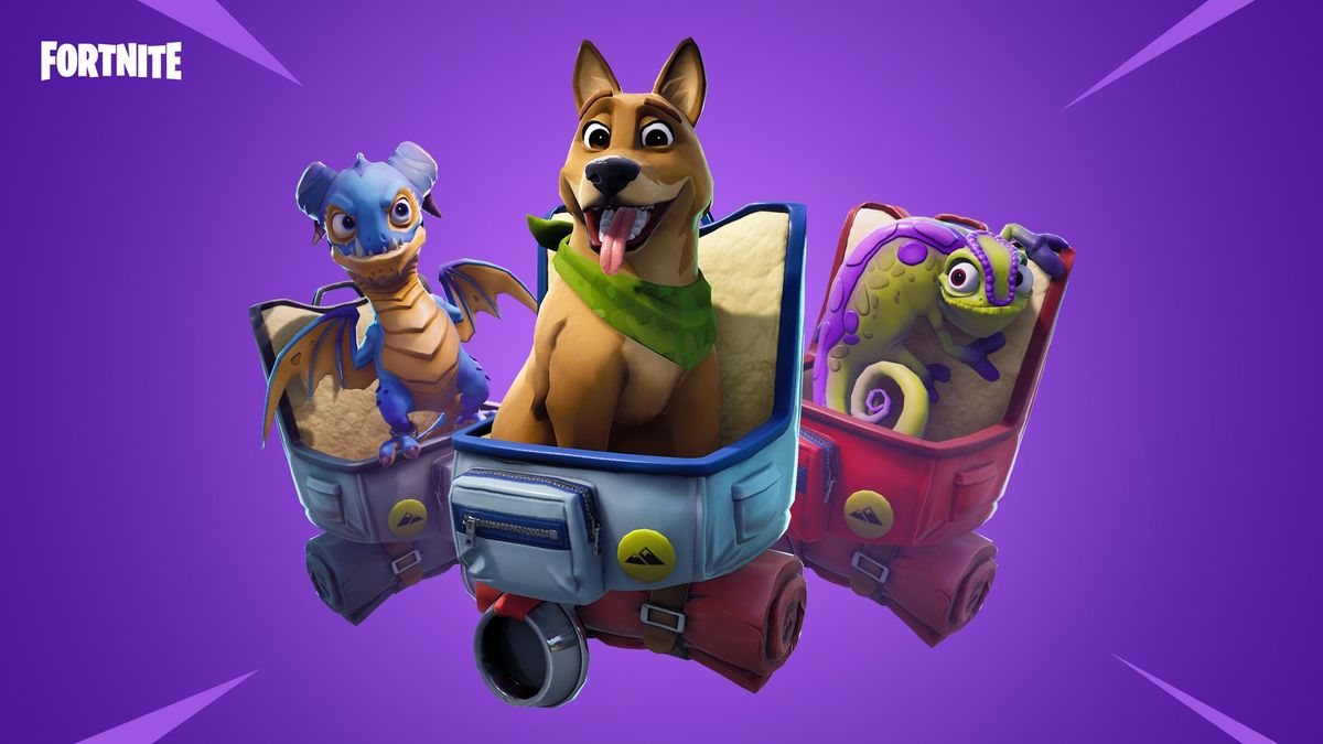 Fortnite Fox Pet Season 10 Fortnite Team Spirit Mission How To Pet A Teammate S Pet Pc Gamer