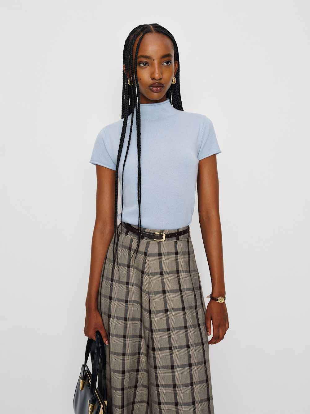 Harvest Thread Cashmere Mock Neck