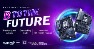 ASUS B650 and B650E motherboards 