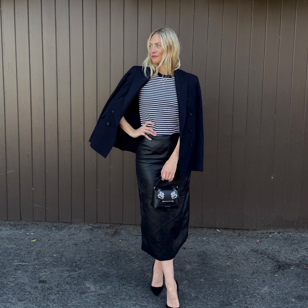 Brooke Ely Danielson wearing Old Navy shirt