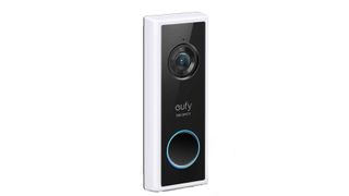 Eufy video doorbell 2k su sfondo bianco