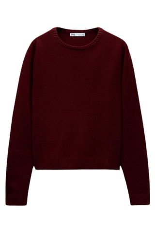 Zara Basic 100% Wool Sweater