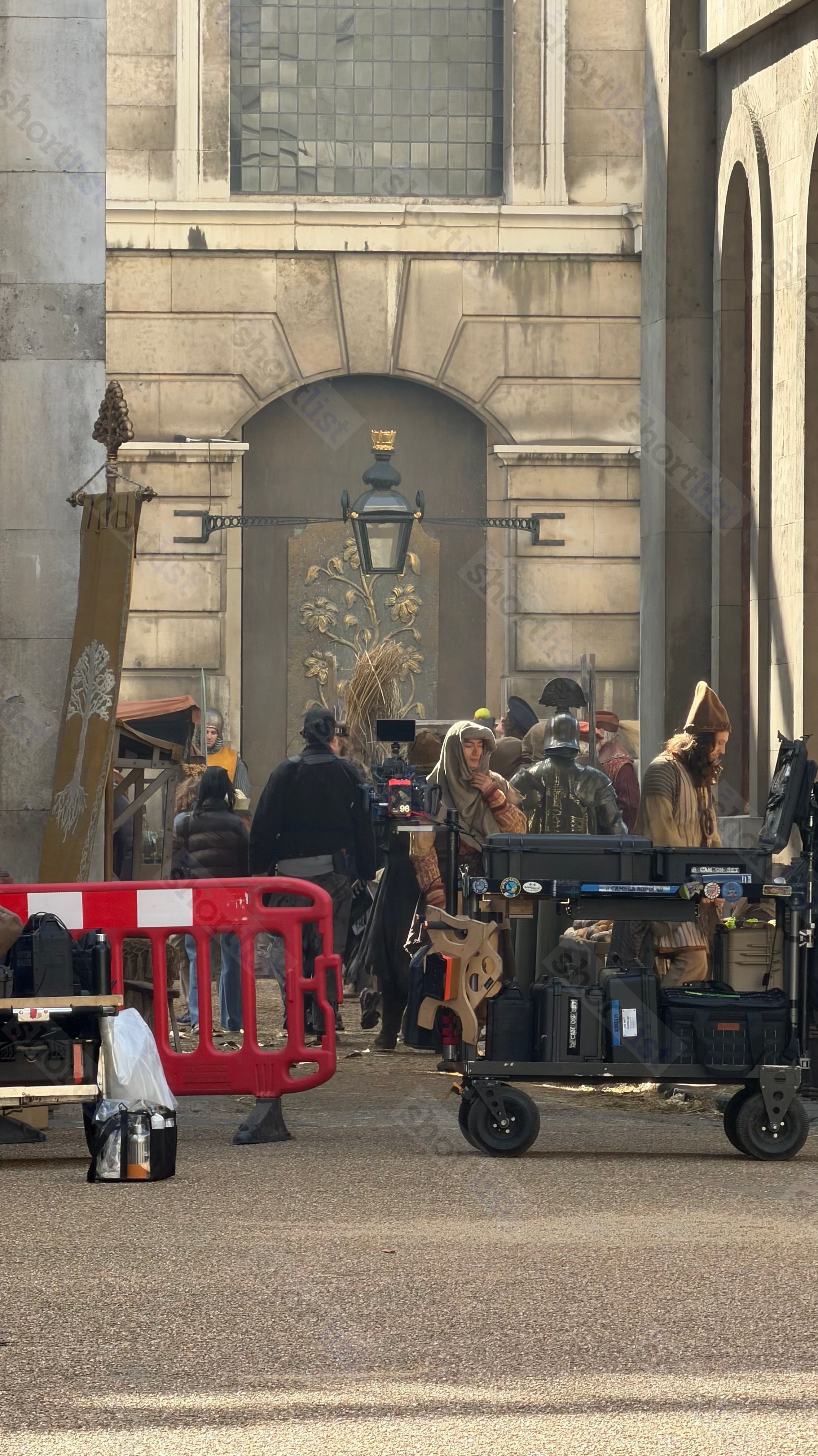 On the set of the Elden Ring movie