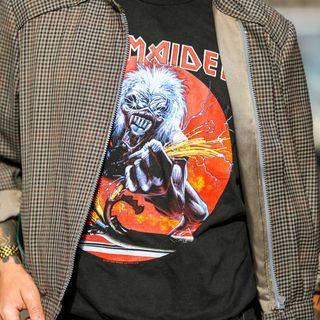 Example of a rock band t-shirt
