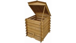 Easipet Wooden Compost Bin 328L on white background