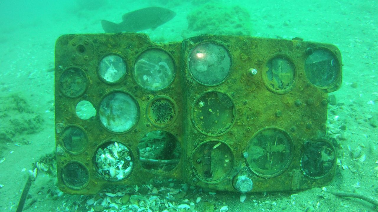 The crashed P-39 Airacobra was identified in 2018 from serial numbers on an instrument panel recovered from the wreck site.