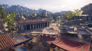 Assassin's Creed Odyssey at 720p low with a 25 percent resolution modifier