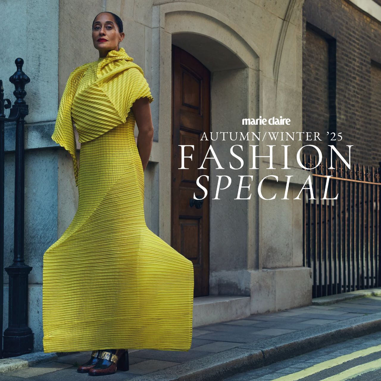 Marie Claire Fashion Issue Autumn Winter 2025 featuring Tracee Ellis Ross 