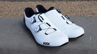The all-new Bontrager XXX road shoes, launched during the 2019 Tour de France