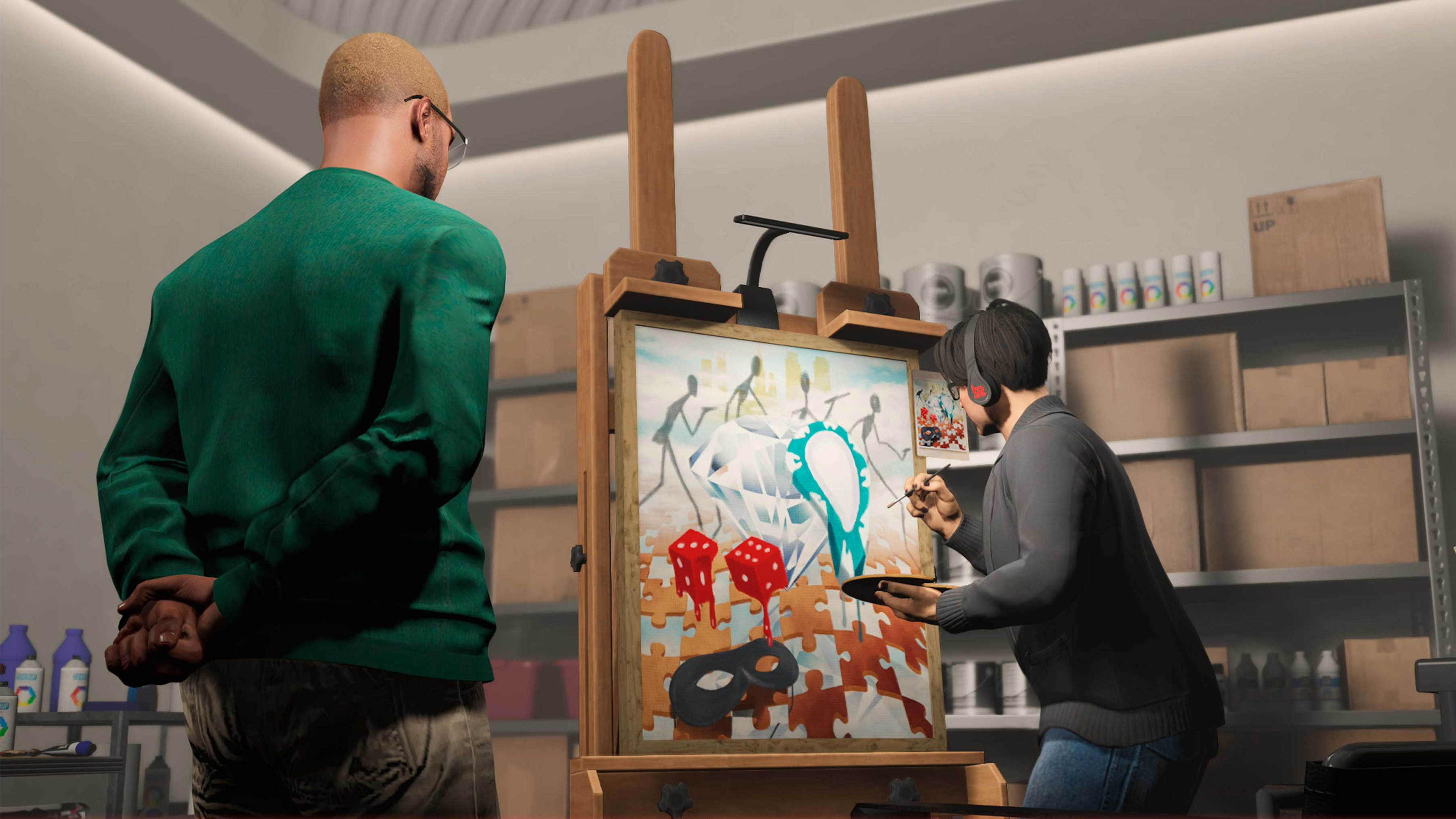 Inside the Art Studio required to host The Kortz Center Heist in GTA Online
