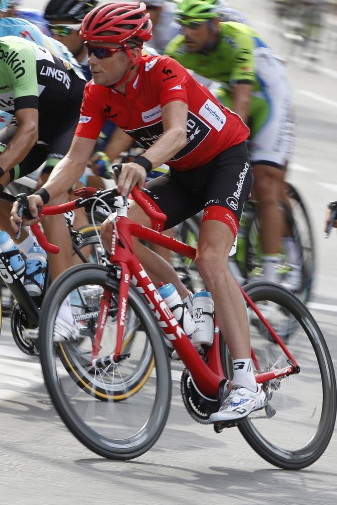 Chris Horner (RadioShack) at the age of 41, won the Vuelta