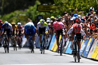 Bryan Coquard wins stage four of the Tour Down Under.