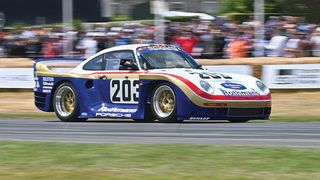 Porsche racing car