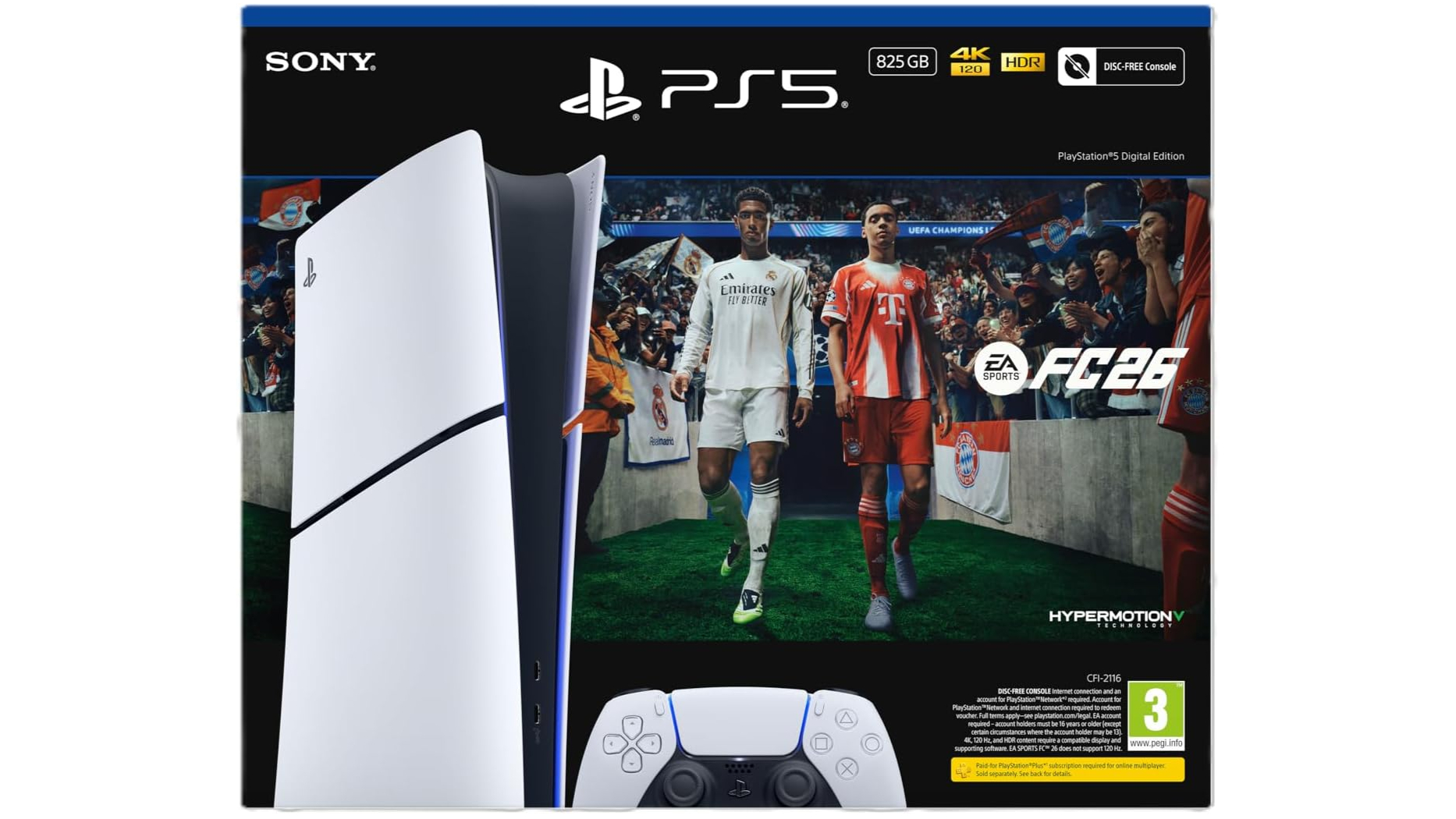 PS5 digtial edition EA sports FC 26