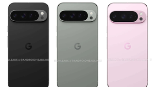 The Pixel 9 Pro in 3 colors