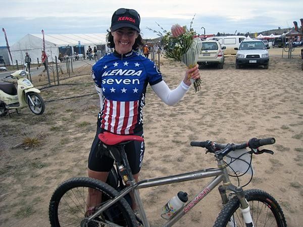Mary McConneloug takes fifth at the Canberra World Cup.